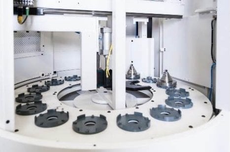 High dynamic machining of small engine blades: go-Mill 350